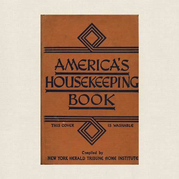 America's Housekeeping Vintage Book: 1945