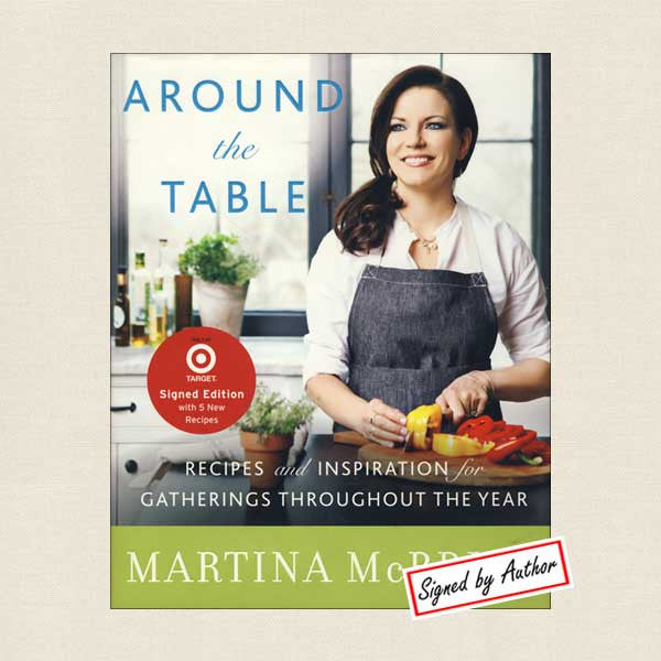 Martina McBride Signed Cookbook: Around the Table