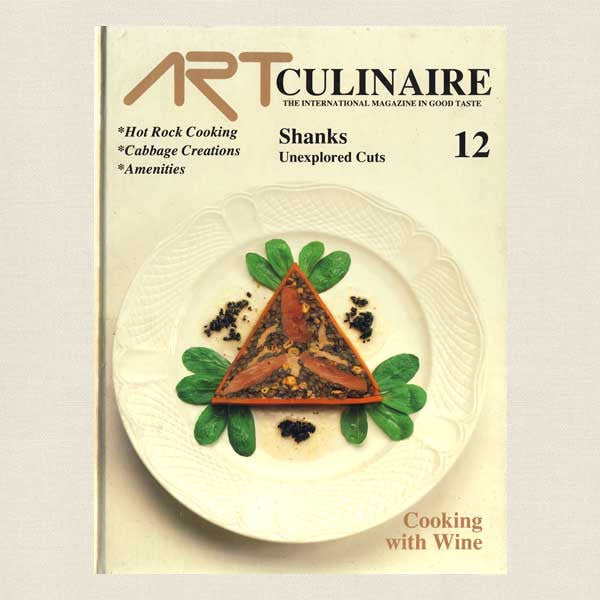 Art Culinaire Magazine 12 Cookbook