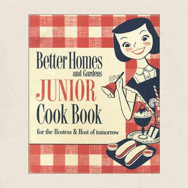 Better Homes and Gardens Junior Cookbook - Vintage 1955