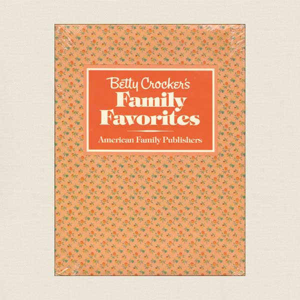 Betty Crocker's Family Favorites Cookbook in Slipcase