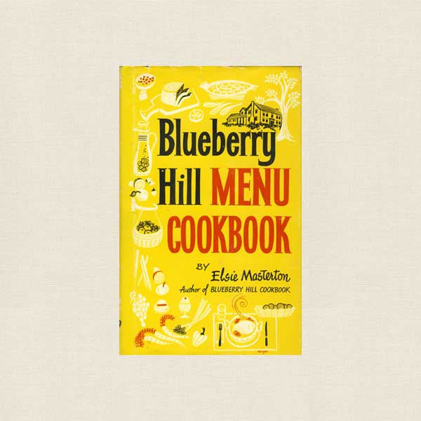 Blueberry Hill Menu Cookbook - Vintage