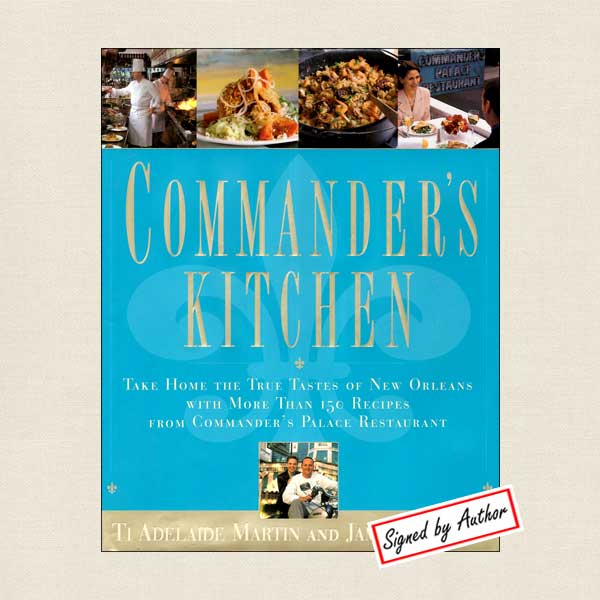 Commander's Kitchen Cookbook Restaurant New Orleans - SIGNED