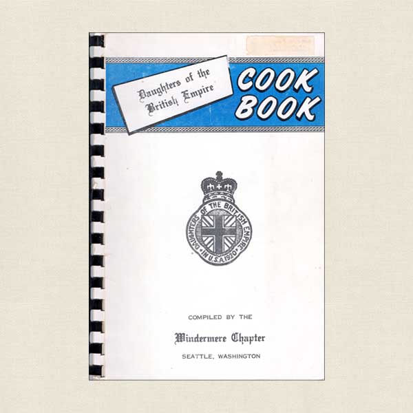 Daughters of the British Empire Cookbook - Washington