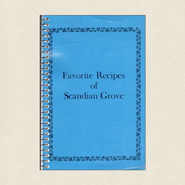 Favorite Recipes of Scandian Grove Church Scandinavian Minnesota