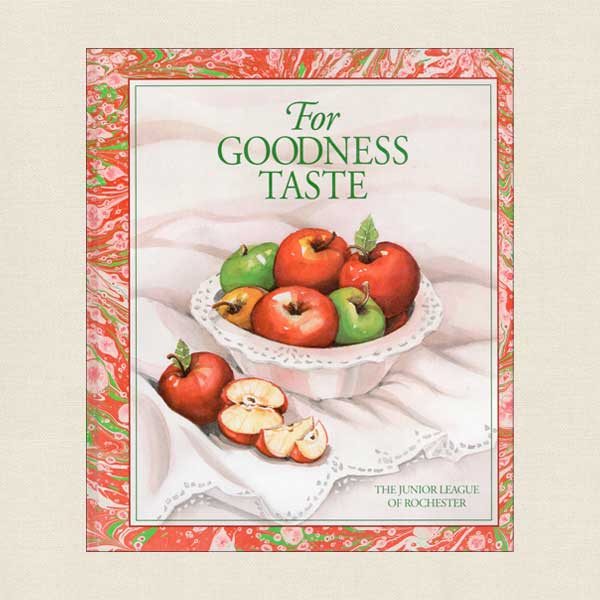 Junior League Rochester Cookbook New York For Goodness Taste
