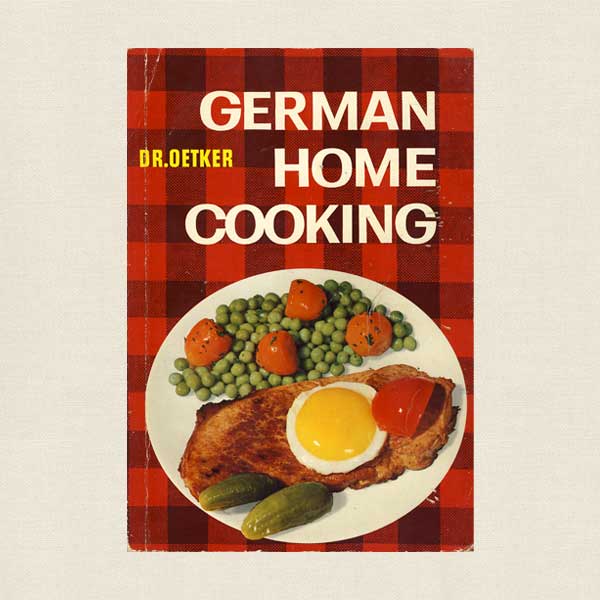 Dr. Oetker German Home Cooking Vintage Cookbook