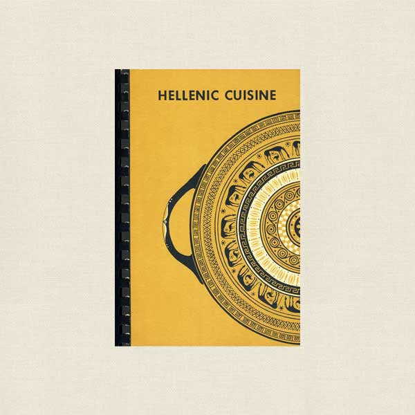 Hellenic Cuisine Greek Cookbook - St Helen Church Detroit