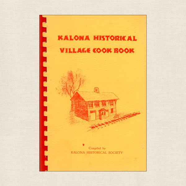 Kalona Historical Village Cookbook