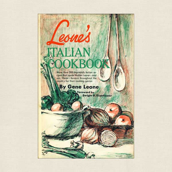 Leone's Italian Cookbook - Vintage 1967