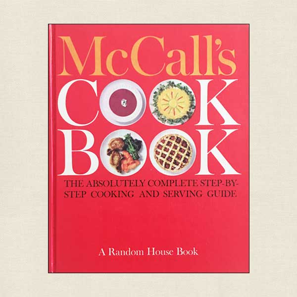 McCall's Cook Book - Red Cover Vintage 1963