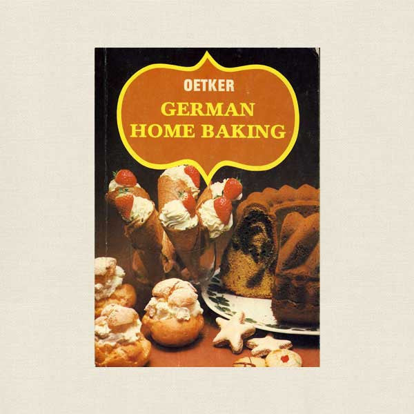 Dr. Oetker German Home Baking Cookbook