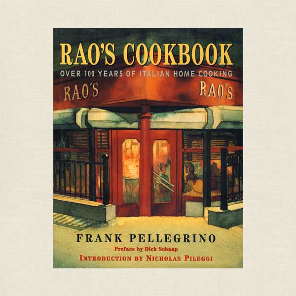 Rao's Restaurant Cookbook - Manhattan New York