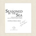 Seasoned by the Sea Cookbook Signed Edition