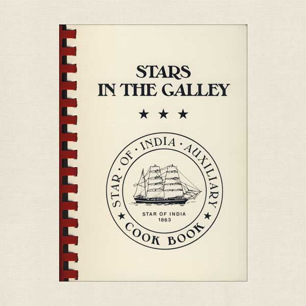 Star of India Auxiliary Cookbook San Diego