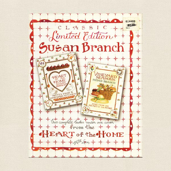 Susan Branch Cookbook - Heart of the Home and Vineyard Seasons