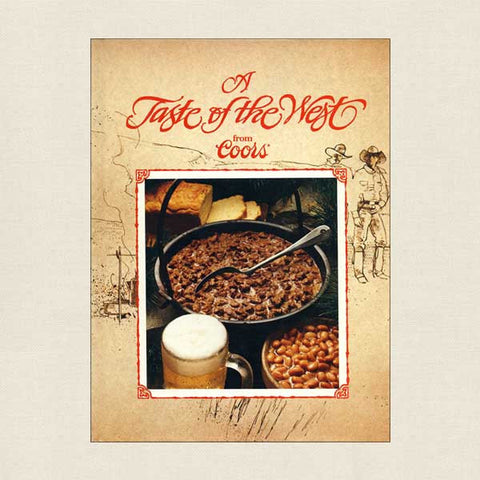 A Taste of the West From Coors cookbook