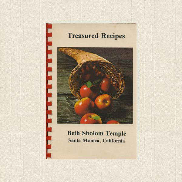 Beth Shalom Temple Santa Monica Cookbook - Treasured Recipes