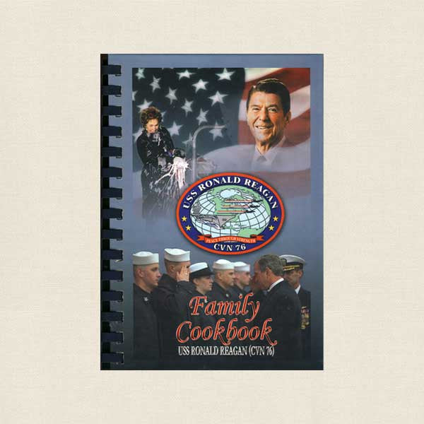USS Ronald Reagan Family Cookbook -  CVN76