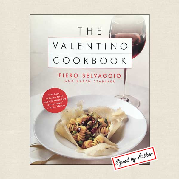 The Valentino Cookbook SIGNED
