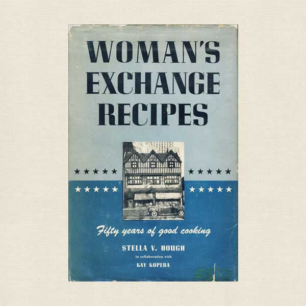 Detroit Woman's Exchange Recipes Vintage Cookbook 1946