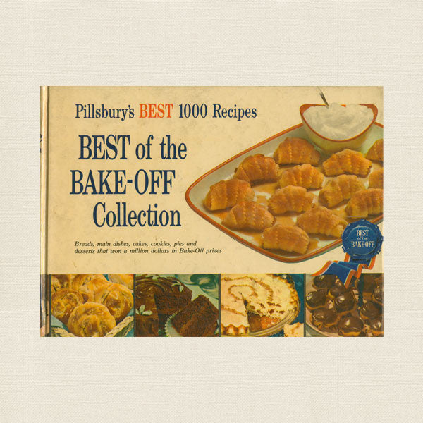 Best of the Pillsbury Bake-Off Collection - 1959 Vintage Cookbook