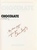 Chocolate Artistry - Techniques Book - Signed