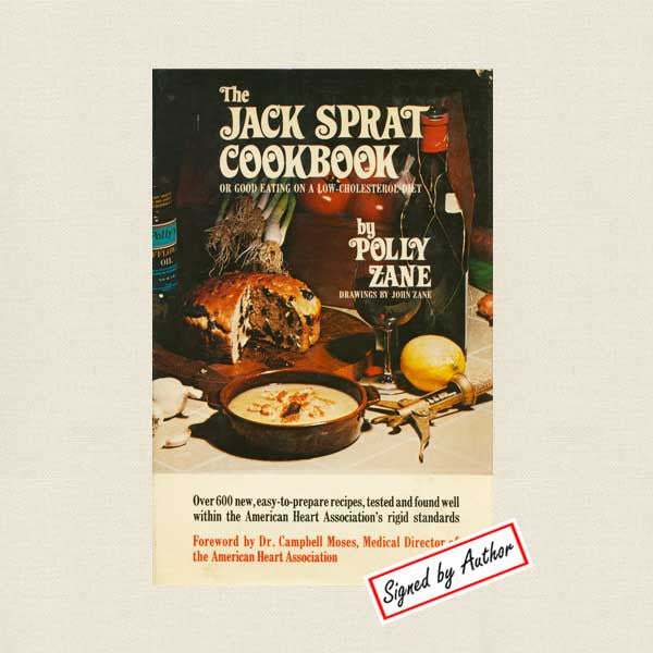 Jack Sprat Cookbook - SIGNED