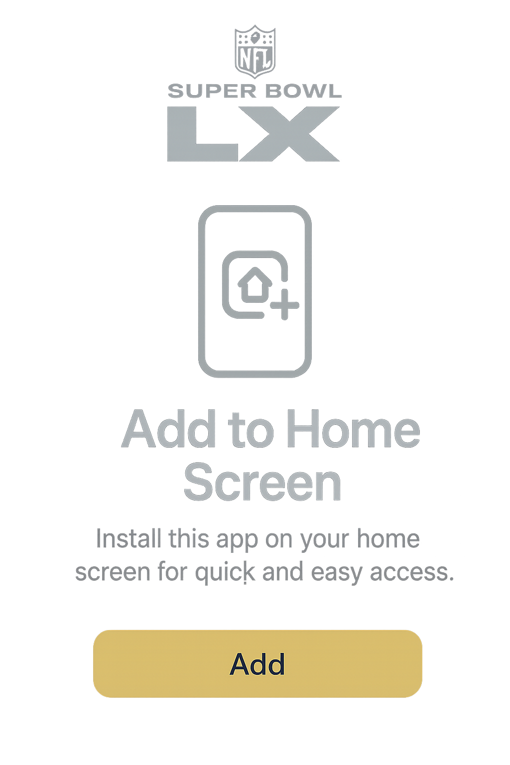 Add to Home Screen illustration for iPhone and Android showing a PWA-style offshore sportsbook shortcut